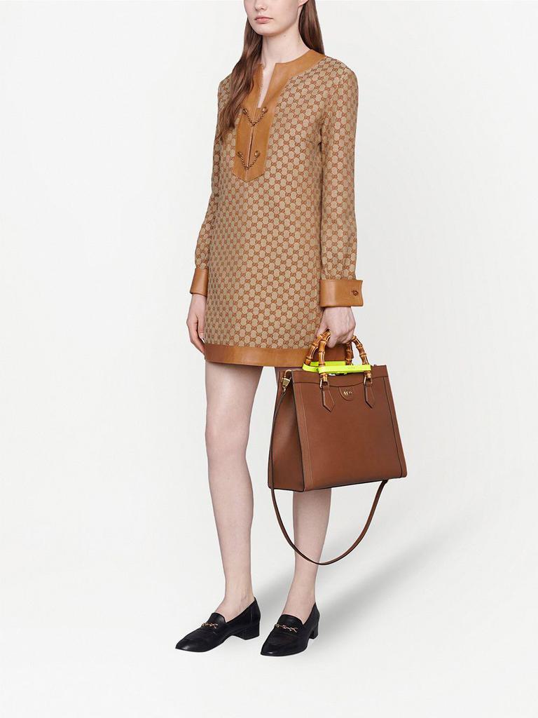 商品Gucci|GUCCI - Diana Leather Tote Bag,价格¥28661,第7张图片详细描述