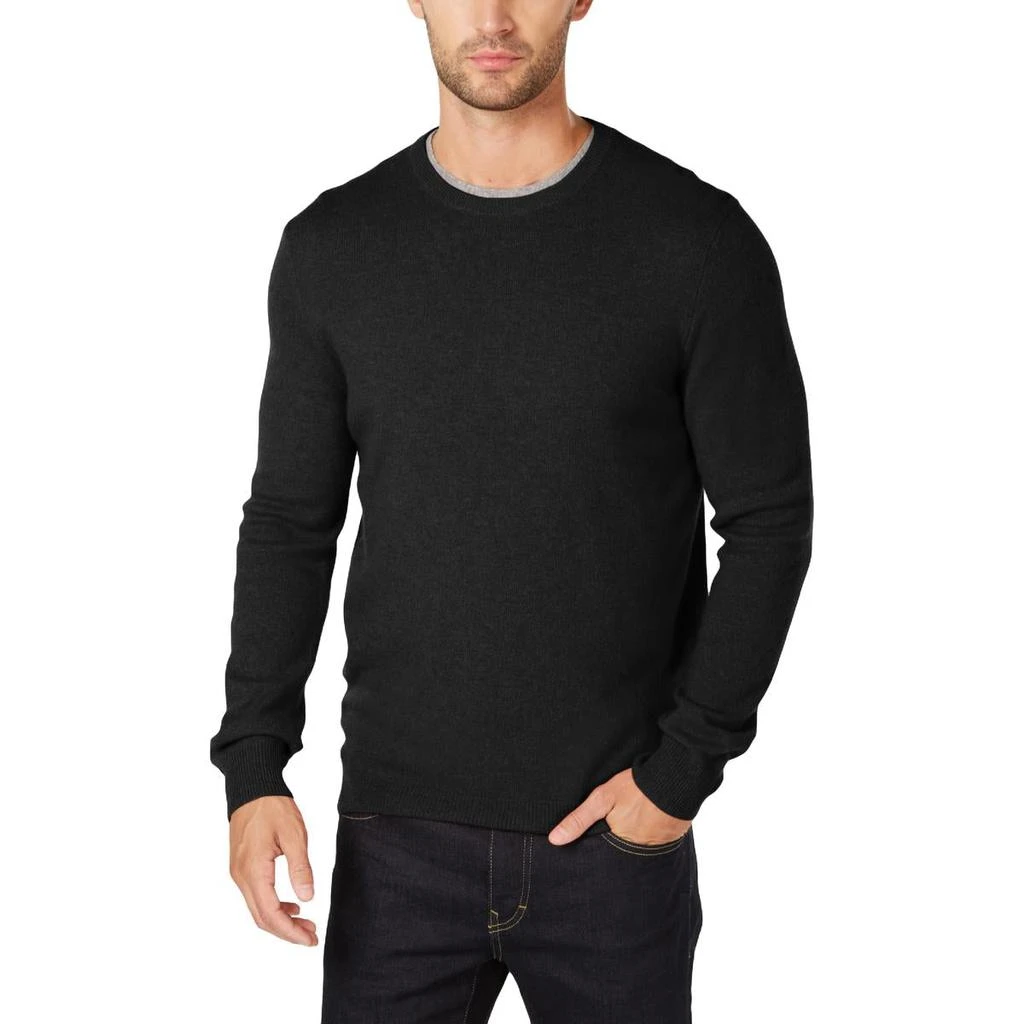 商品Club Room|Club Room Mens Cashmere Knit Crewneck Sweater,价格¥386,第3张图片详细描述