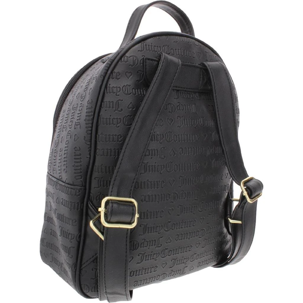 Juicy Couture Love Lock Women's Embossed Faux Leather Adjustable Backpack 商品