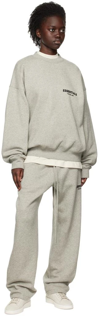 商品Essentials|Gray Crewneck Sweatshirt,价格¥668,第4张图片详细描述