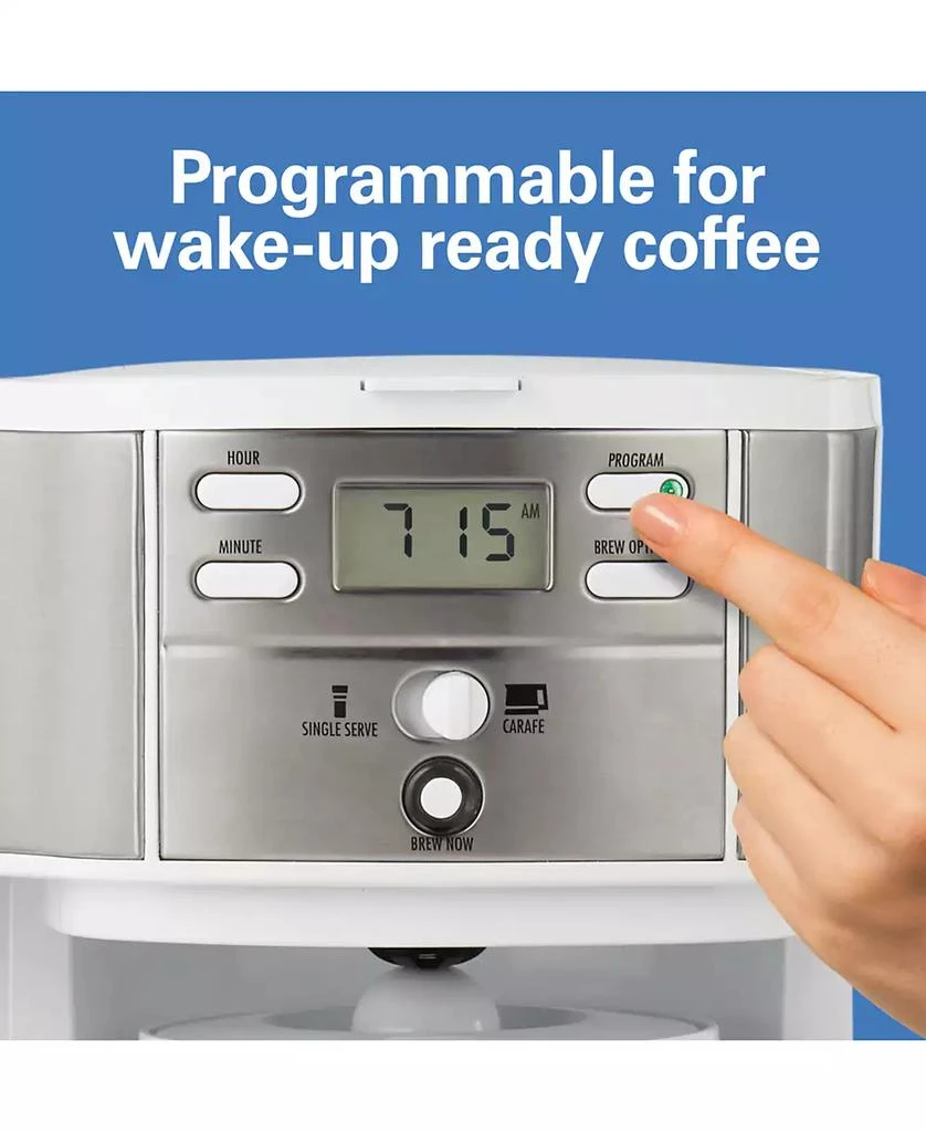 2-Way Programmable Single Serve & 12-Cup Coffee Maker 商品
