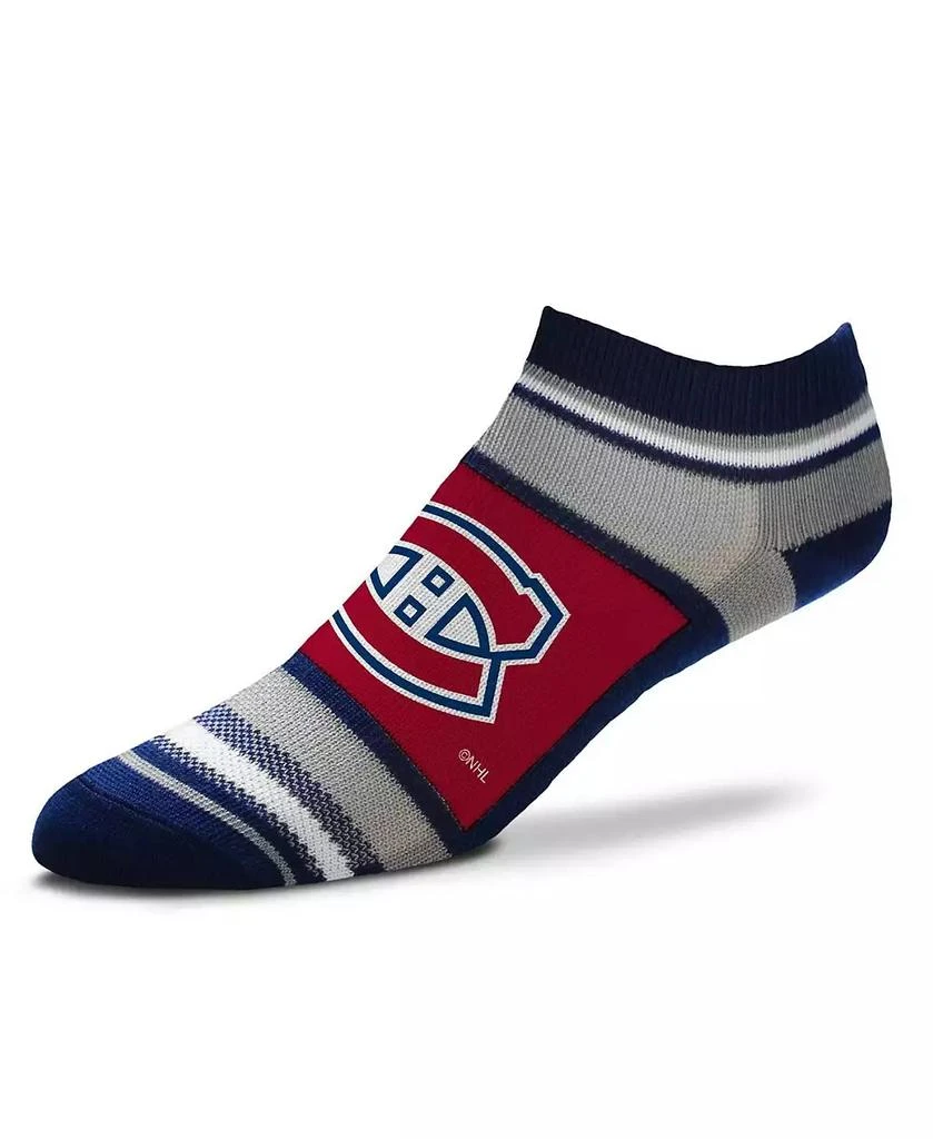 商品For Bare Feet|Boys and Girls Youth Montreal Canadiens Marquis Addition Ankle Socks,价格¥120,第1张图片