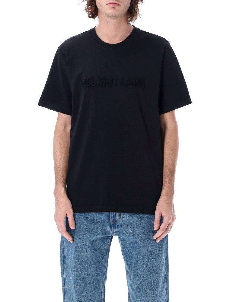 商品Helmut Lang|Helmut Lang Short Sleeved Crewneck T-Shirt,价格¥980-¥1031,第1张图片