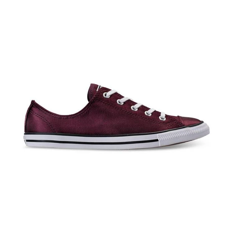 商品Converse|Women's Chuck Taylor Dainty Satin Casual Sneakers from Finish Line,价格¥223,第2张图片详细描述