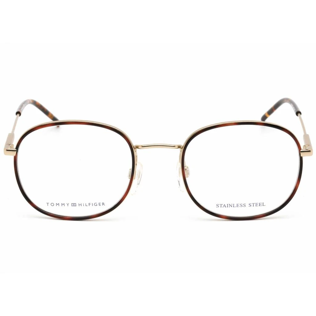 商品Tommy Hilfiger|Tommy Hilfiger Women's Eyeglasses - Matte Gold Round Metal Frame | TH 1726 0AOZ 00,价格¥253,第2张图片详细描述