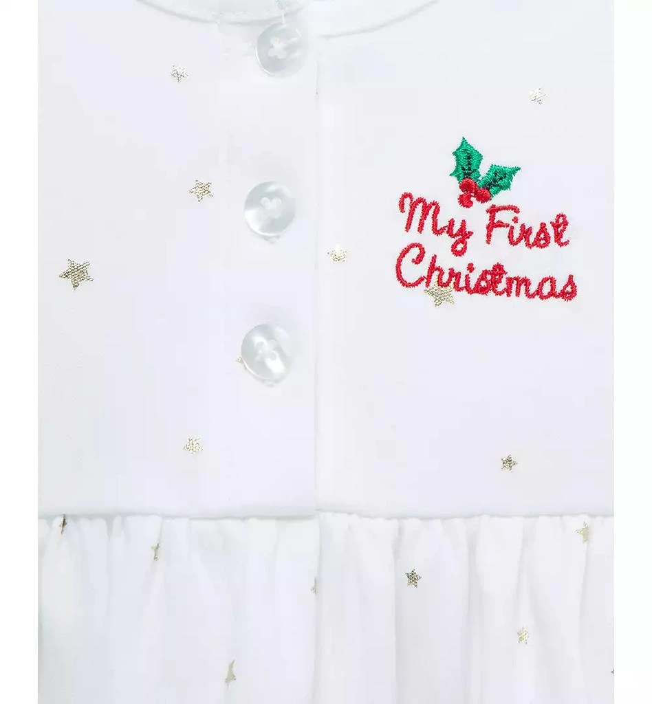 商品Little Me|Baby Girls Cotton My 1st Christmas Tunic, Headband & Leggings, 3 Piece Set,价格¥221,第4张图片详细描述