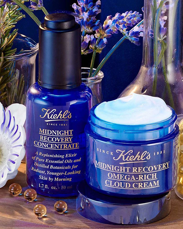 商品Kiehl's|Midnight Recovery Omega Rich Botanical Night Cream 1.7 oz.,价格¥462,第5张图片详细描述