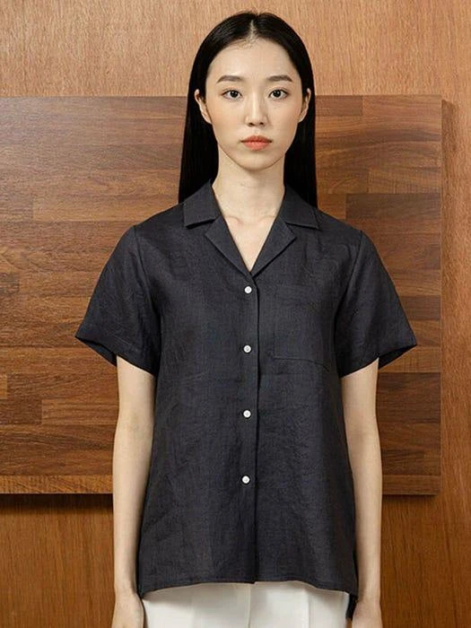 商品RS9 SEOUL|Linen Boy Shirt (3 Colors),价格¥741,第3张图片详细描述