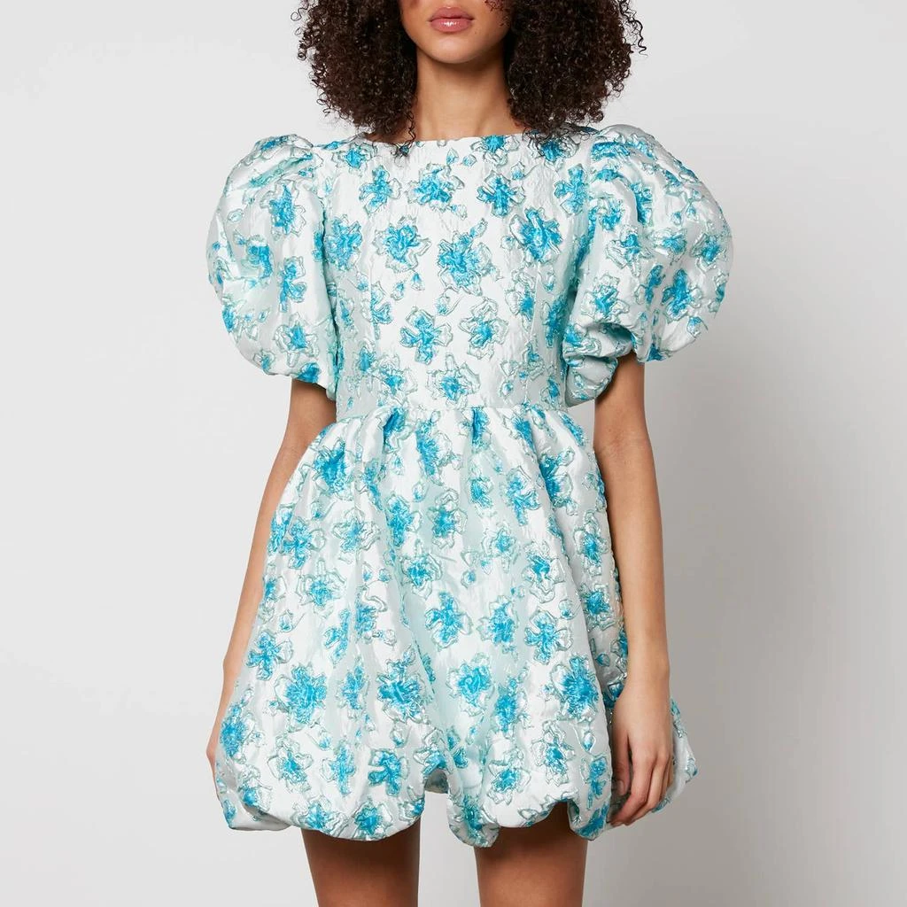 商品Sister Jane|Sister Jane Showcase Metallic Floral-Jacquard Mini Dress,价格¥871,第1张图片