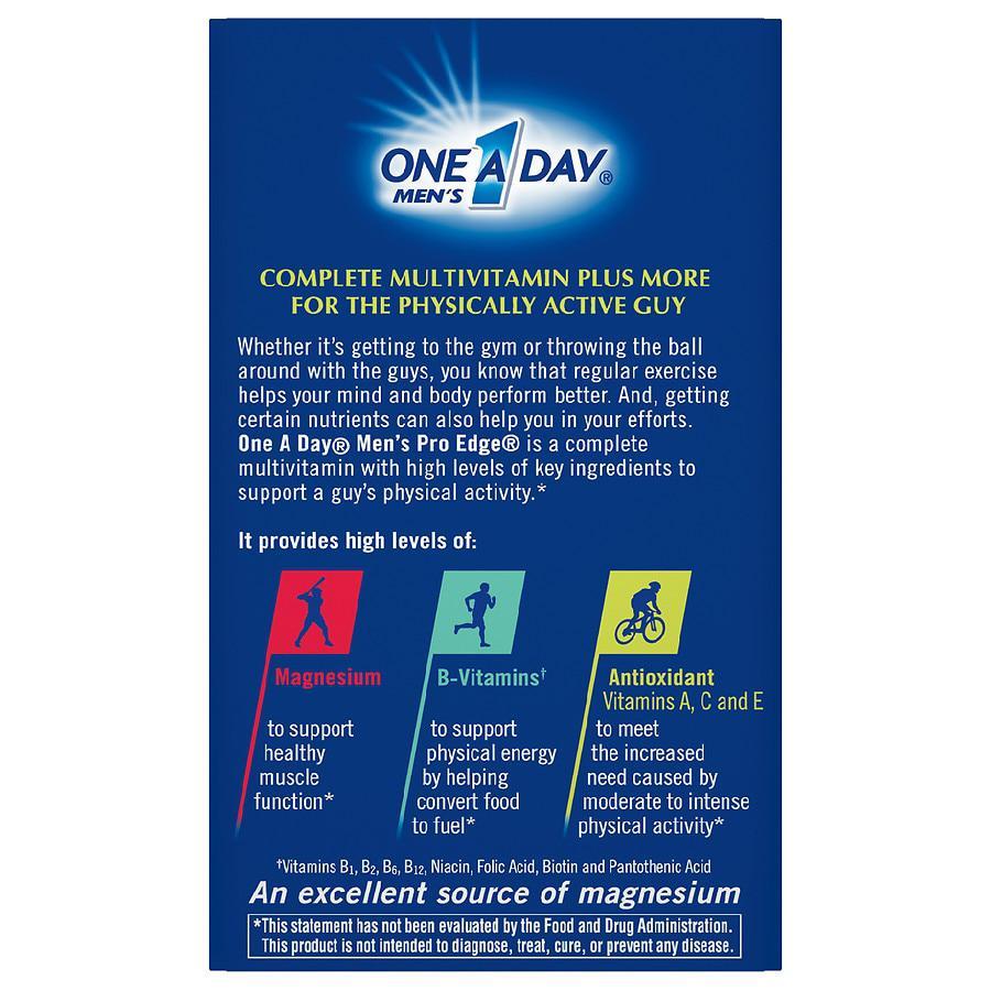 商品One A Day|Men's Pro Edge Complete Multivitamin Tablets,价格¥90,第4张图片详细描述