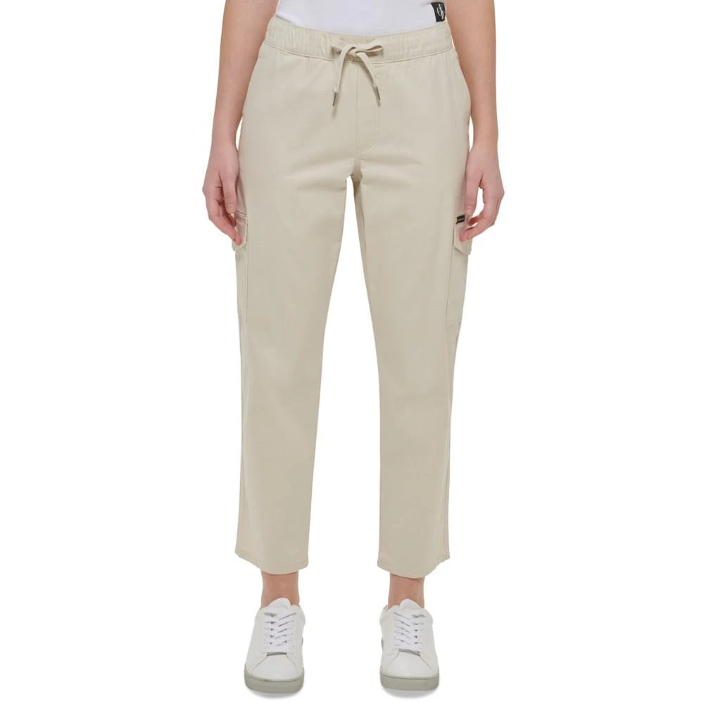 商品Calvin Klein|Women's Stretch Twill Cargo Pants,价格¥241,第1张图片