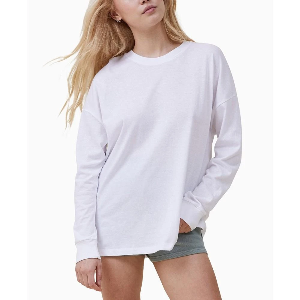 商品Cotton On|Women's Lounge Jersey Long Sleeve T-shirt,价格¥298,第1张图片