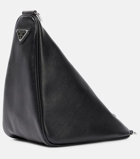 商品Prada|Triangle leather shoulder bag,价格¥20938,第4张图片详细描述