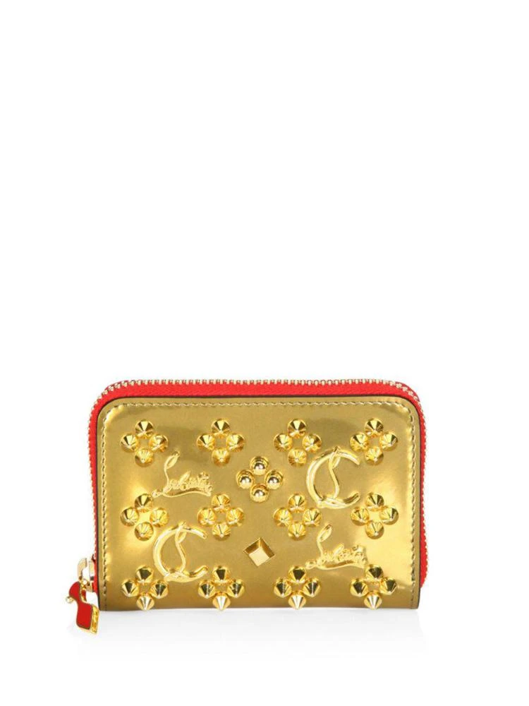 商品Christian Louboutin|Panettone Leather Coin Purse,价格¥2578,第1张图片