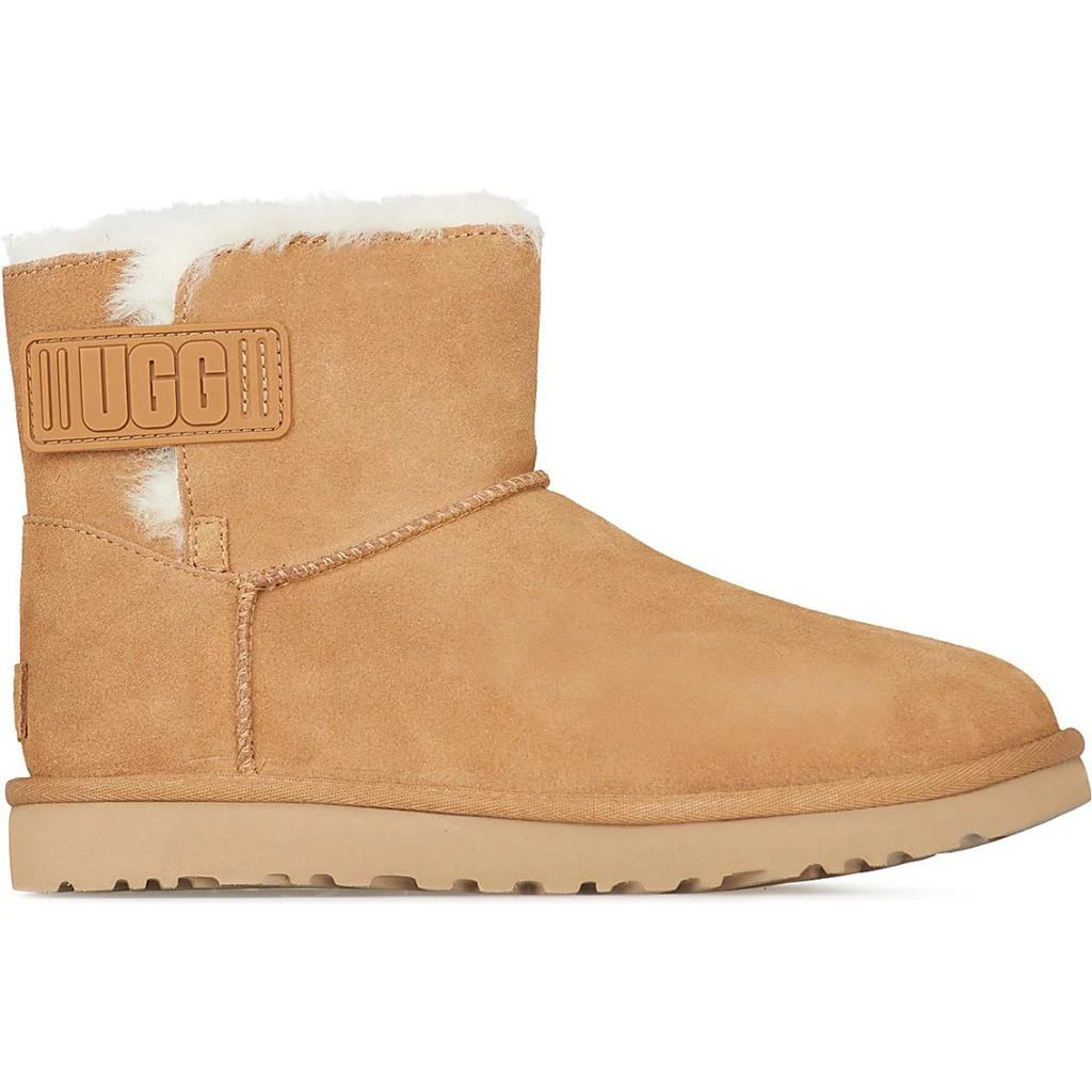 商品UGG|Mini Bailey Logo Strap Suede,价格¥1113,第1张图片