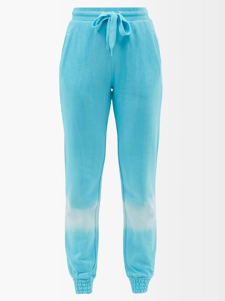 商品The Upside|Montay tie-dyed cotton-velour track pants,价格¥466,第1张图片