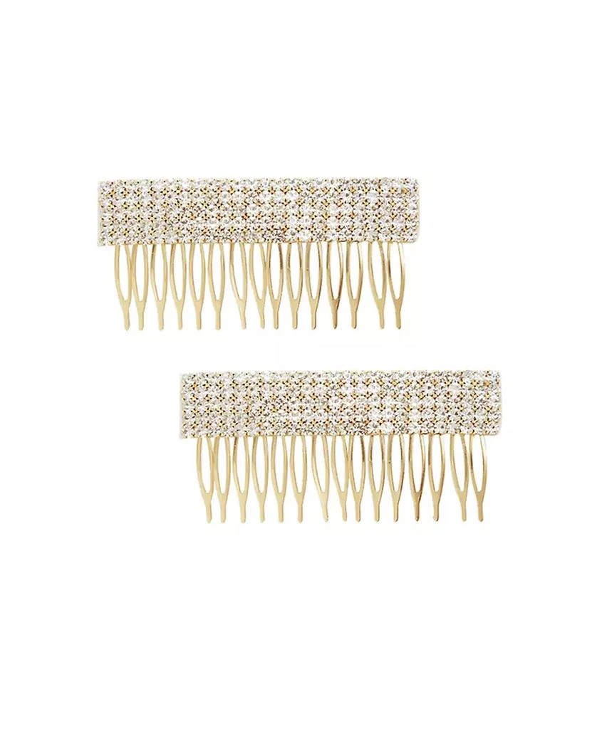 商品Ettika Jewelry|Dynasty Hair Comb Set in Clear,价格¥348,第1张图片