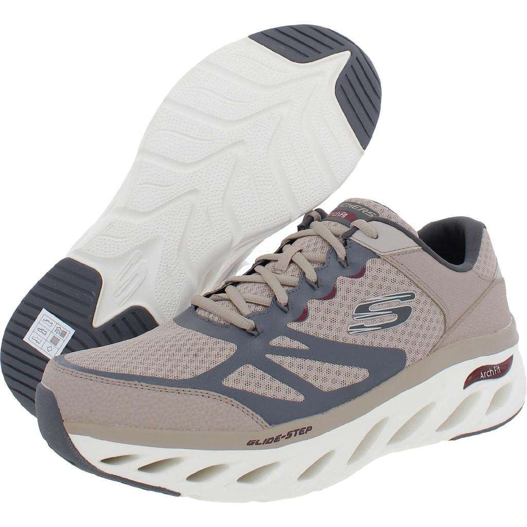 Skechers Mens Arch Fit Glide- Step Leather Lifestyle Athletic and Training Shoes商品第4张图片规格展示