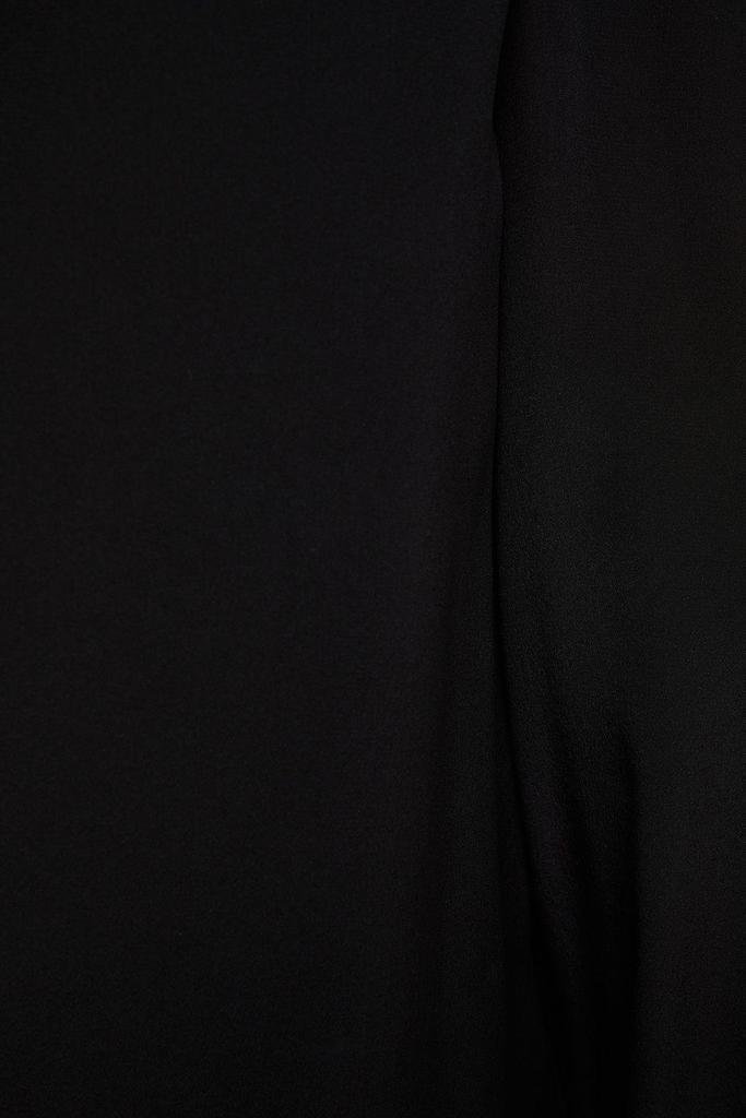 商品Maje|Loisa pussy-bow silk crepe de chine blouse,价格¥949,第6张图片详细描述