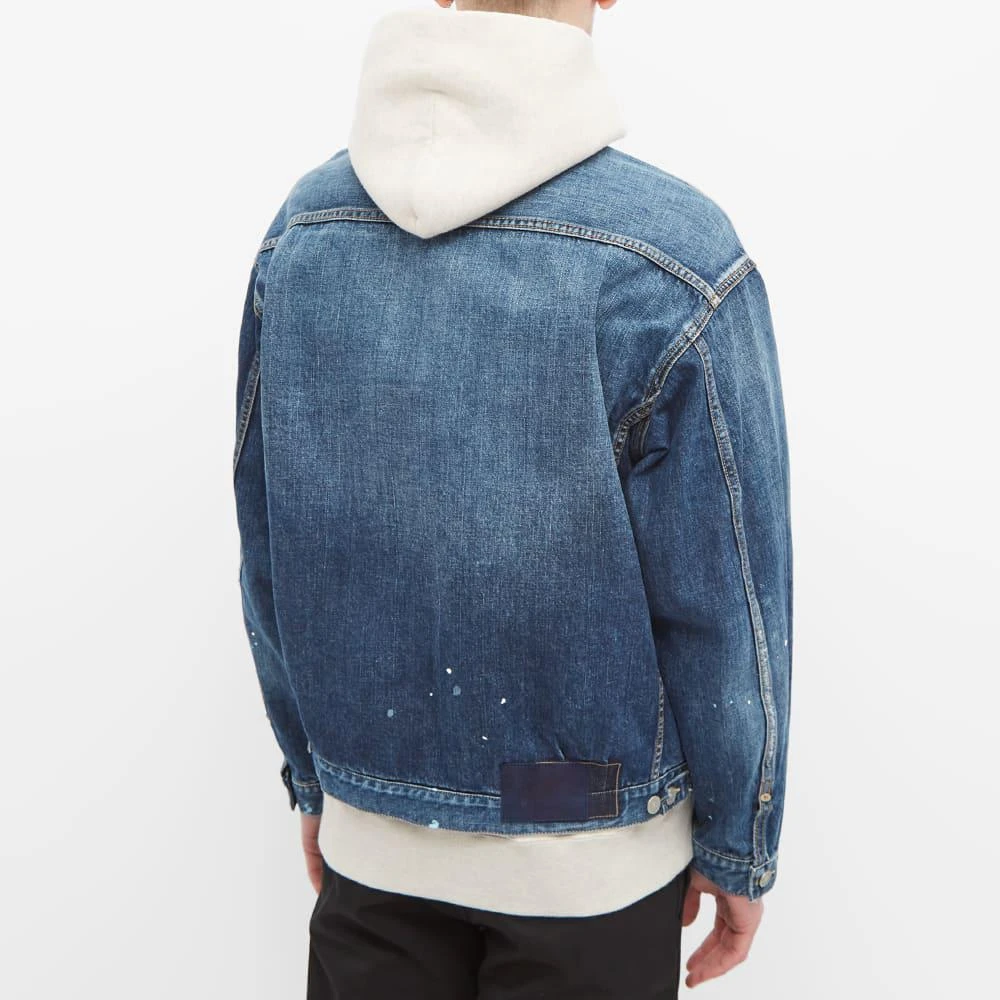 商品VisVim|Visvim SS101 Damaged Denim Jacket,价格¥5542,第3张图片详细描述