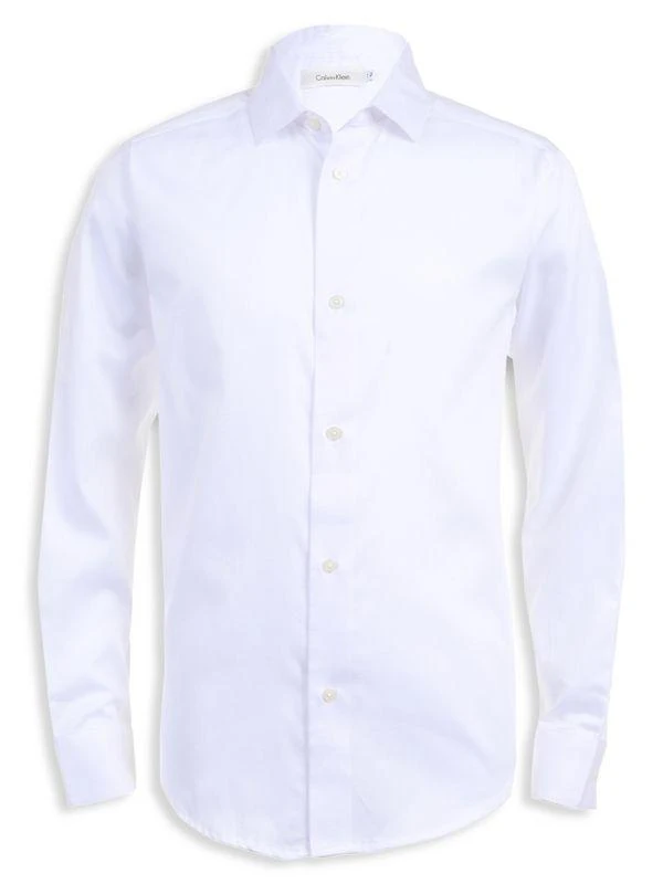 商品Calvin Klein|Boy's Husky Dress Shirt,价格¥117,第1张图片