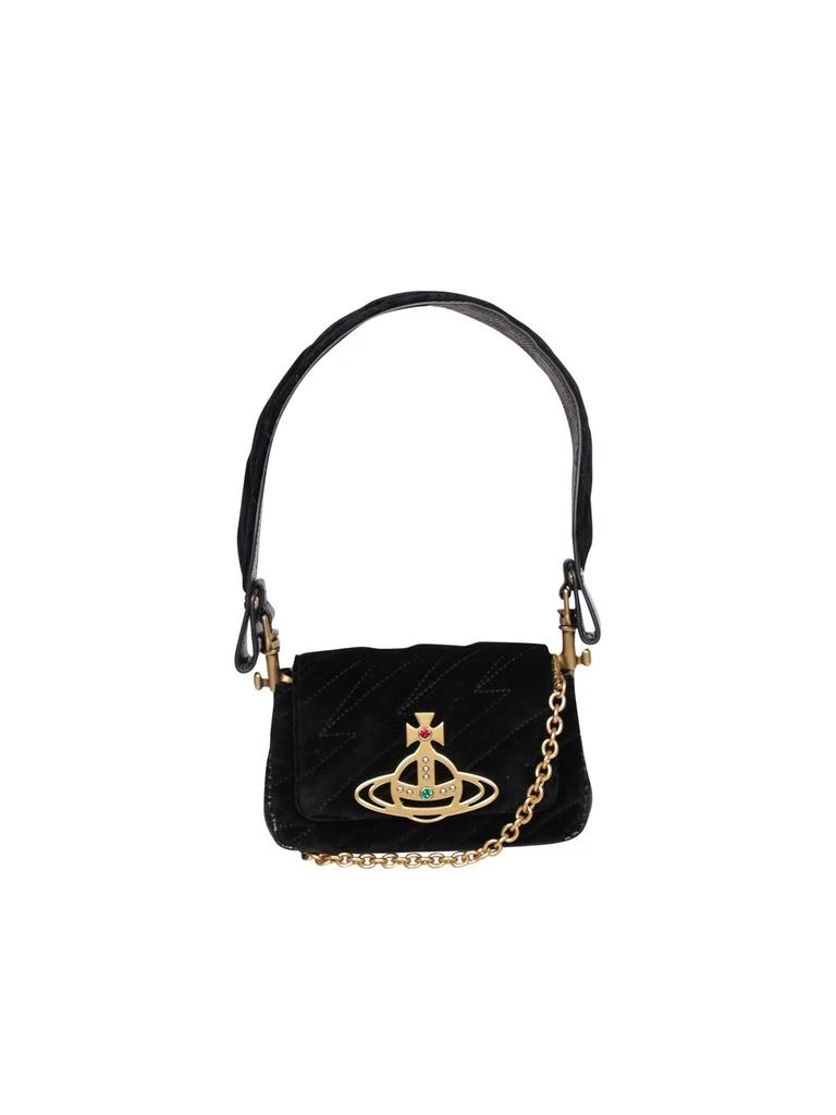 商品Vivienne Westwood|Vivienne Westwood Chain-Linked Shoulder Bag,价格¥3881,第1张图片