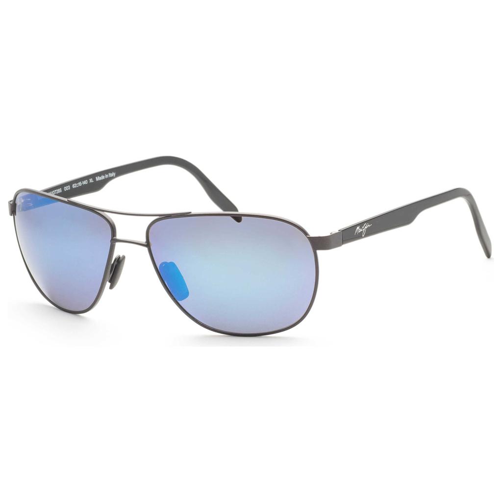 Maui Jim スケルトンパープルサングラス MJ436-28C ケース付き Maui