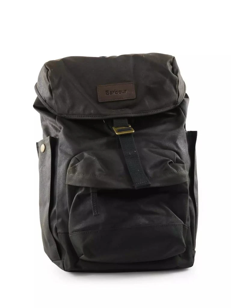 商品Barbour|Essential Waxed Canvas Backpack,价格¥1305,第3张图片详细描述