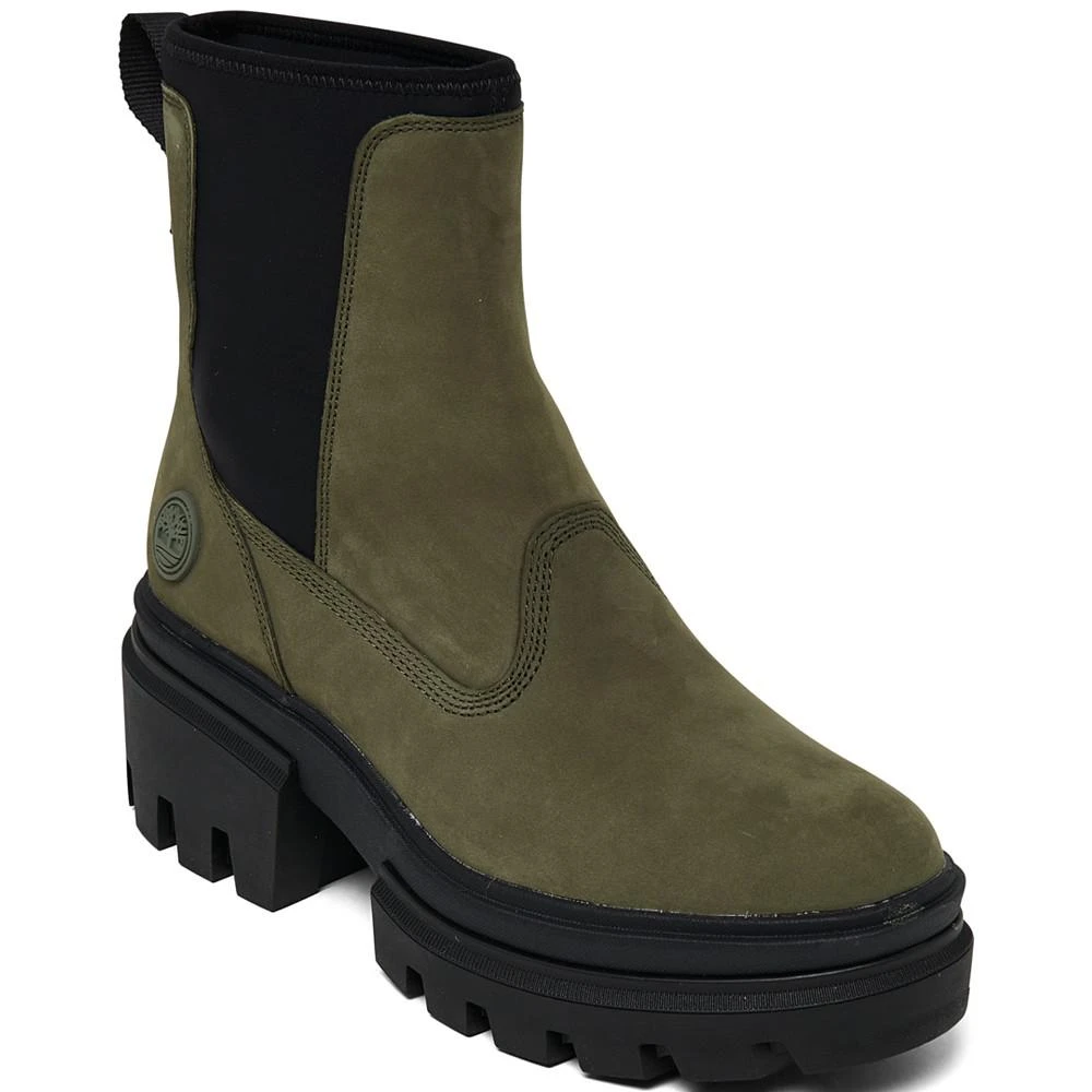 商品Timberland|Women's Everleigh Chelsea Boots from Finish Line,价格¥781,第1张图片