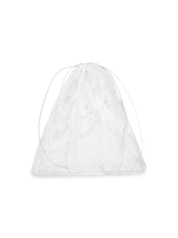 商品Bottega Veneta|Mettalic Drawstring Pouch,价格¥3747,第1张图片