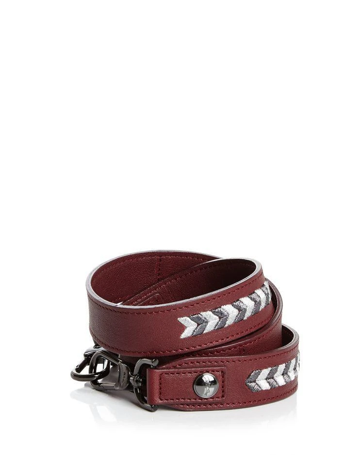 商品Longchamp|Paris Rocks Leather Handbag Strap,价格¥1089,第1张图片