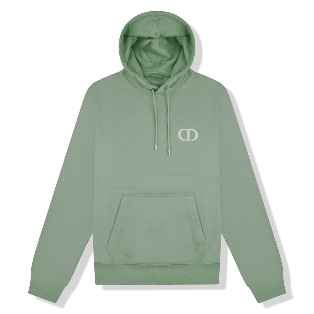 商品Dior|Dior CD Icon Light Green Hoodie,价格¥5128-¥6113,第1张图片