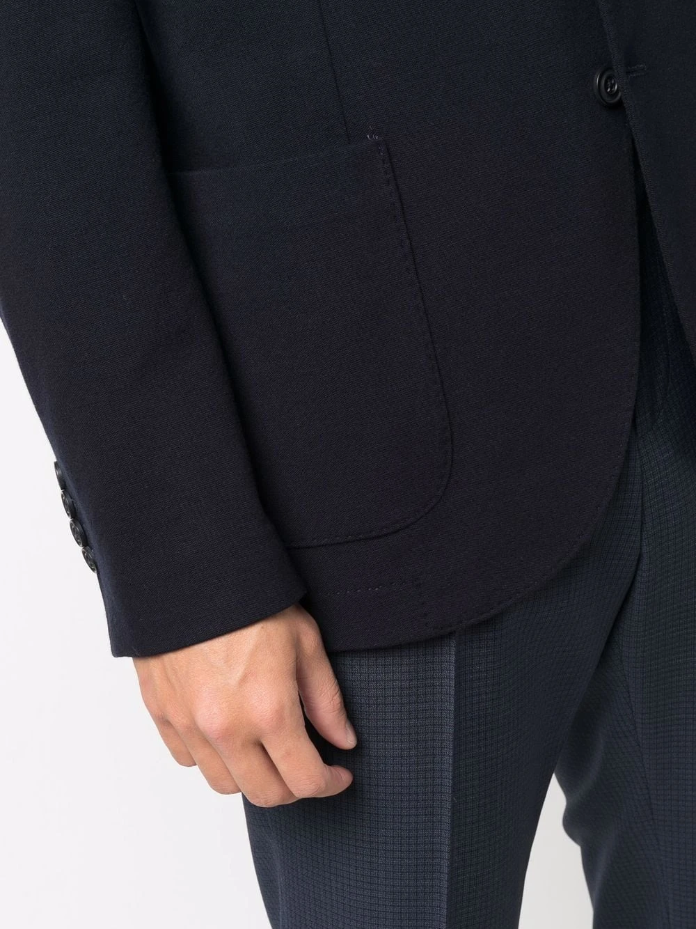 商品【商品预售7天】 Circolo 1901|Circolo 1901 男士西服 CN3279010C 蓝色,价格¥1304,第5张图片详细描述
