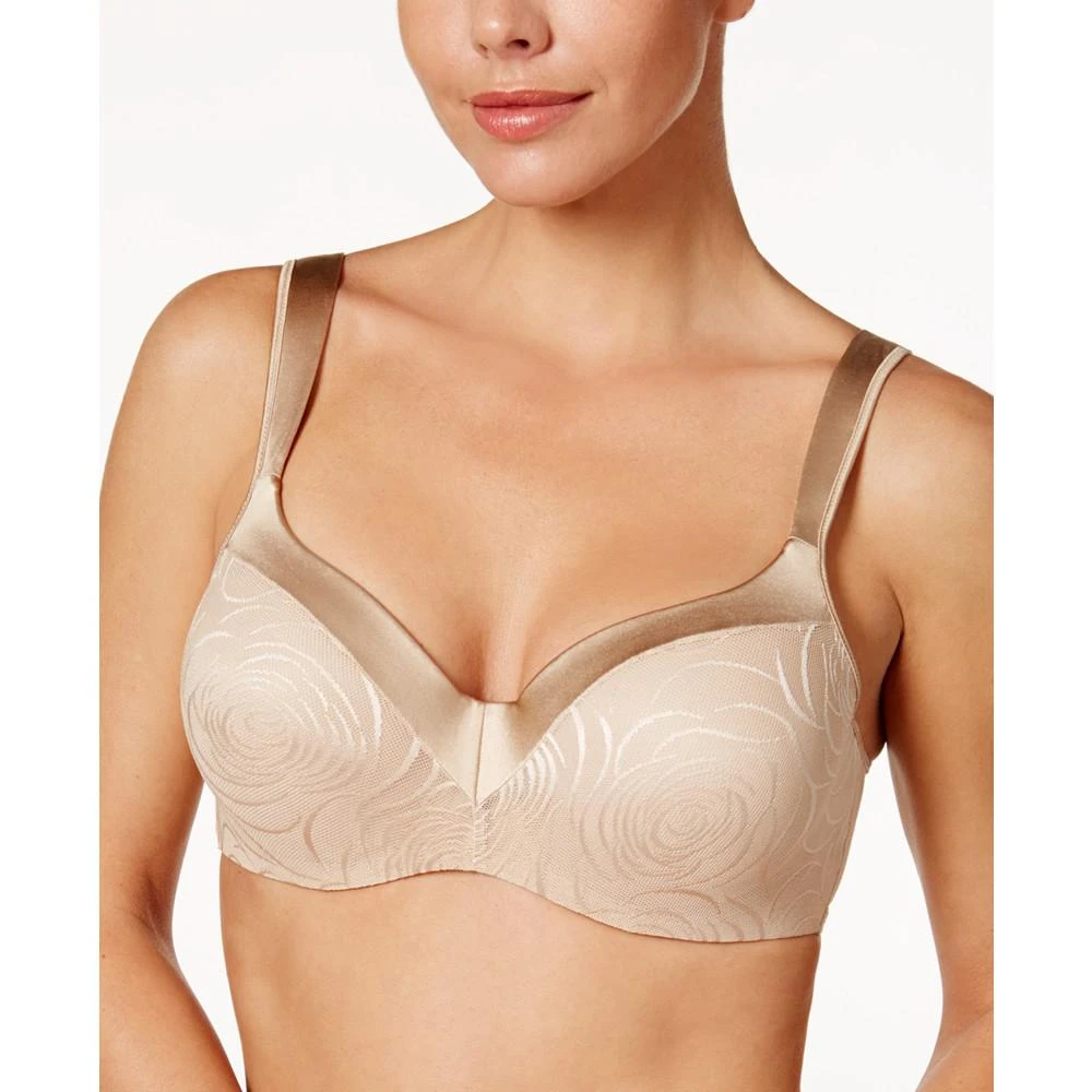 商品Playtex|Love My Curves Full-Figure Satin-Trim Bra 4823,价格¥149,第1张图片