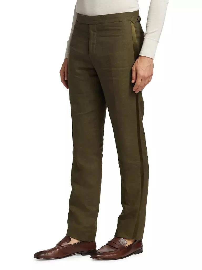 商品Ralph Lauren|Gregory Linen Tuxedo Pants,价格¥1665,第4张图片详细描述