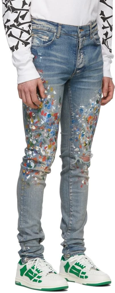 商品AMIRI|Indigo Skinny Painter Jeans,价格¥3610,第2张图片详细描述