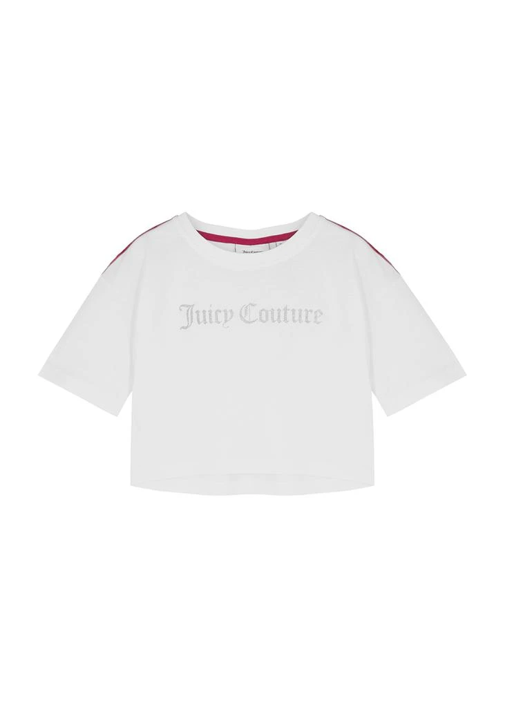 商品Juicy Couture|KIDS White logo cotton T-shirt (3-7 years),价格¥93,第1张图片
