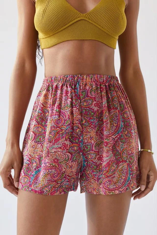 商品Urban Outfitters|Urban Renewal Remade Gauze Pull-On Short,价格¥151,第5张图片详细描述