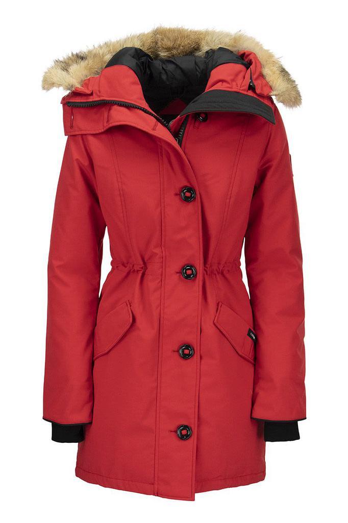 商品Canada Goose|CANADA GOOSE ROSSCLAIR - Parka with hood and fur coat,价格¥9372,第1张图片