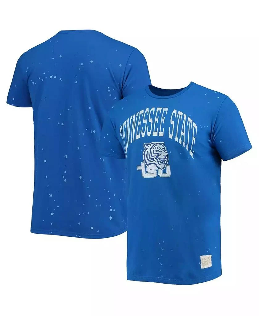 商品The Original Retro Brand|Men's Royal Tennessee State Tigers Bleach Splatter T-shirt,价格¥260,第1张图片