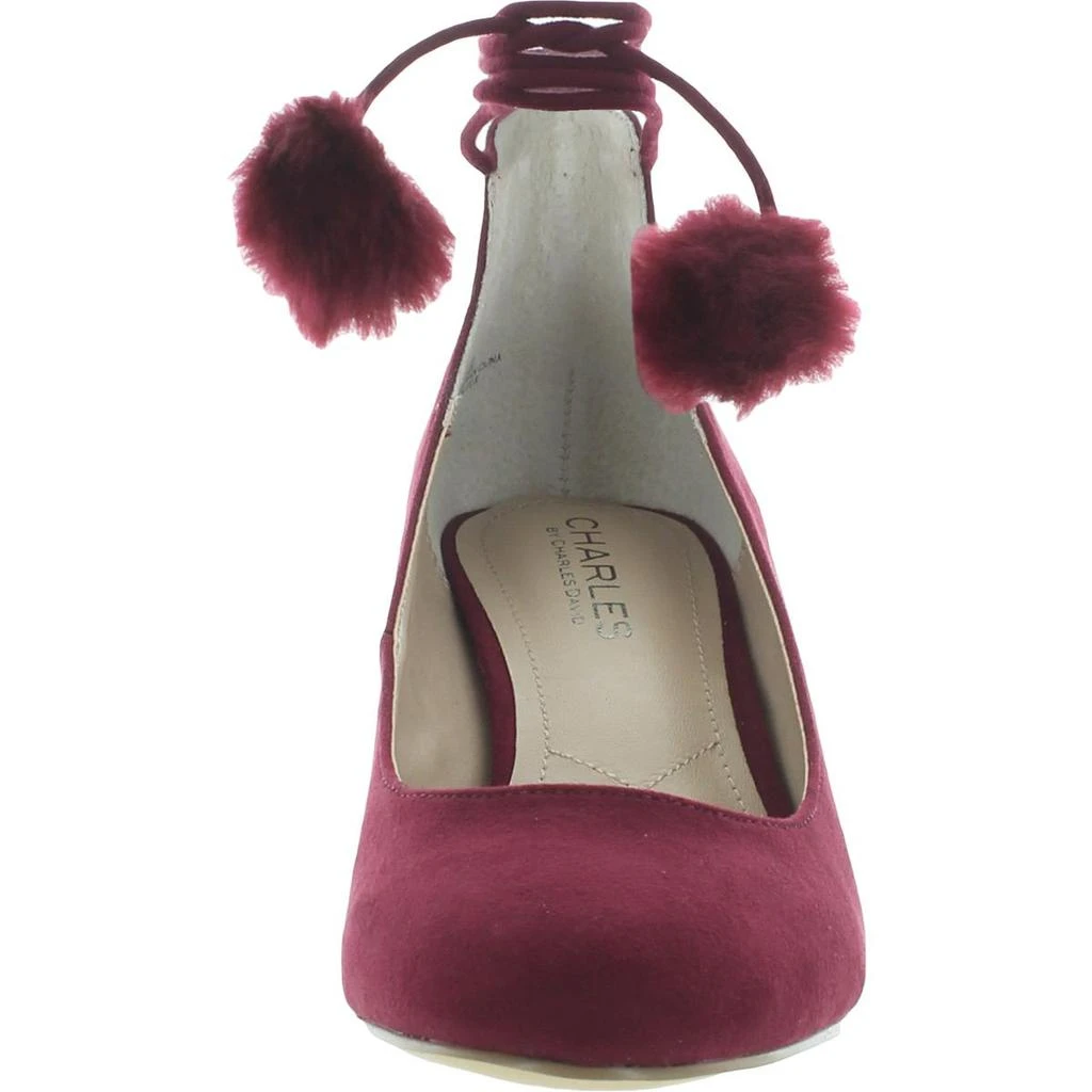 商品Charles David|Charles by Charles David Womens Libby Faux Fur Block Heel Pumps,价格¥46,第2张图片详细描述
