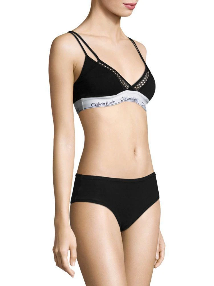 商品Calvin Klein|Modern Cotton Triangle Bralette,价格¥144,第4张图片详细描述