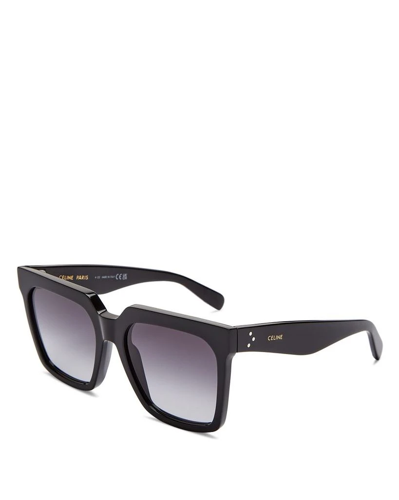 商品Celine|Bold 3 Dots Square Sunglasses, 55mm,价格¥3479,第1张图片