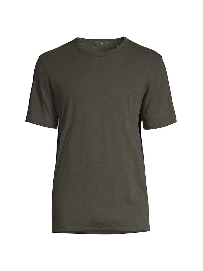 商品Theory|Essential Short-Sleeve Cotton T-Shirt,价格¥560,第1张图片