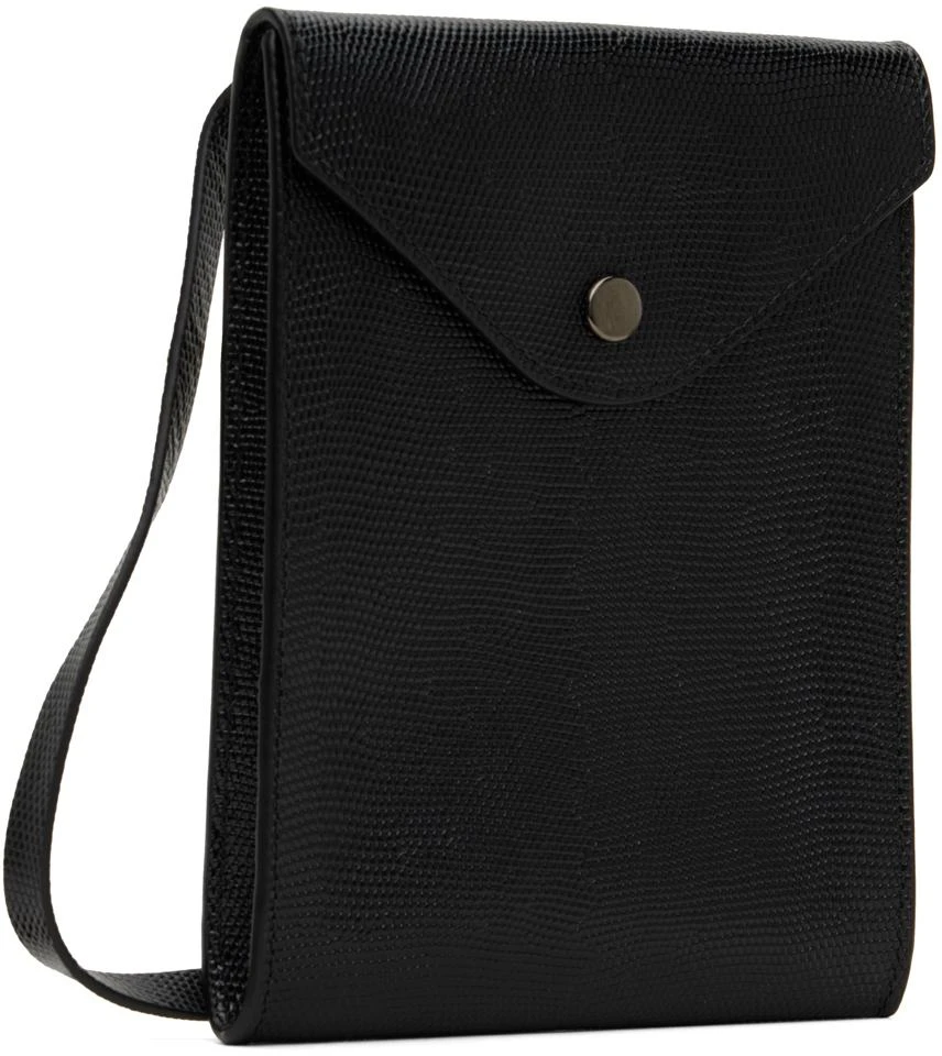 商品Lemaire|Black Enveloppe Strap Shoulder Bag,价格¥1212,第2张图片详细描述