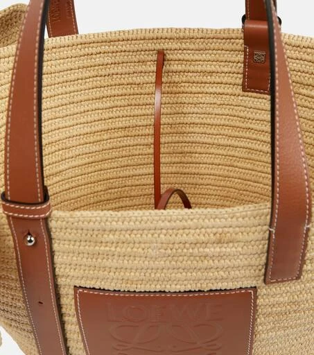 商品Loewe|Elephant Basket酒椰叶纤维托特包,价格¥9540,第3张图片详细描述