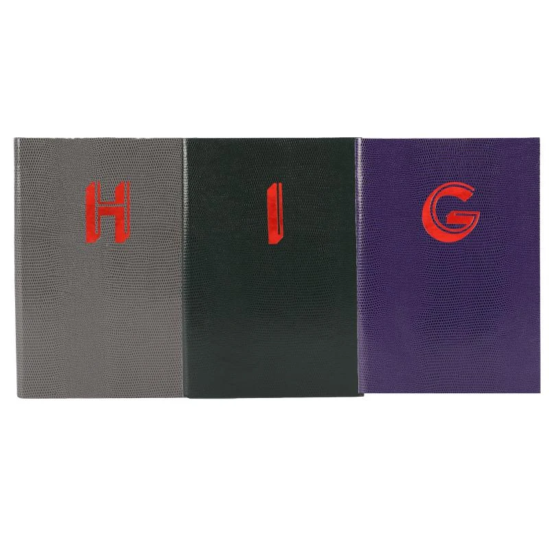 商品Sloane Stationery|Letter h g and i designer notebooks set,价格¥1192,第1张图片