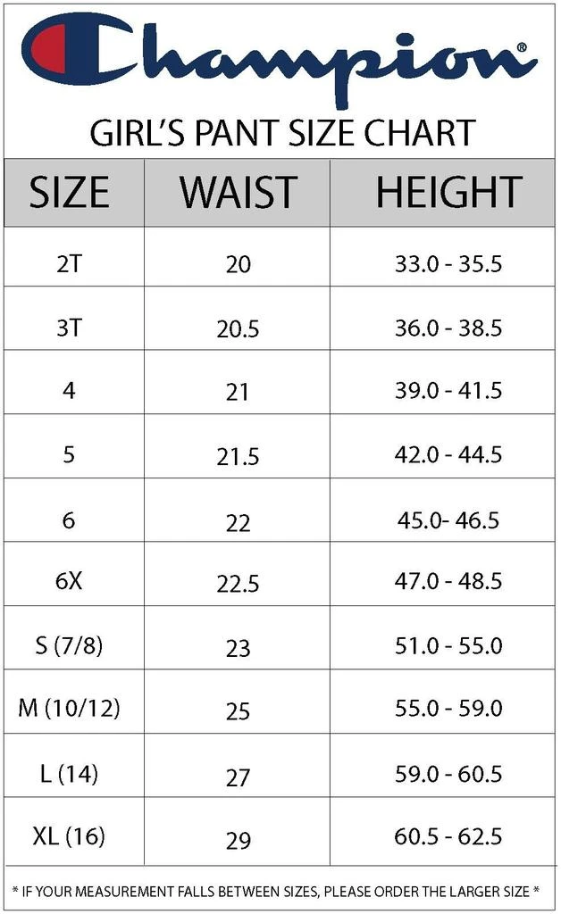 Champion Girls' Fleece Joggers 商品