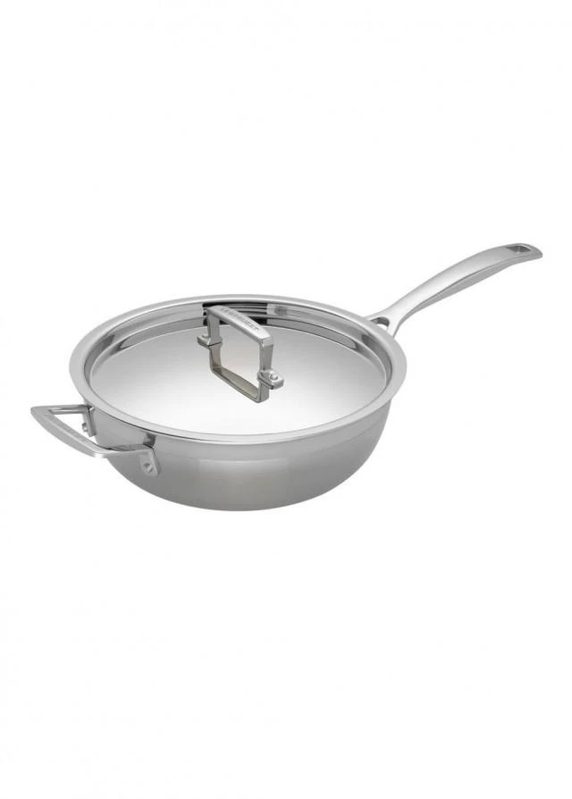 商品Le Creuset|3-ply stainless steel non-stick chefs pan 24cm,价格¥1944,第1张图片