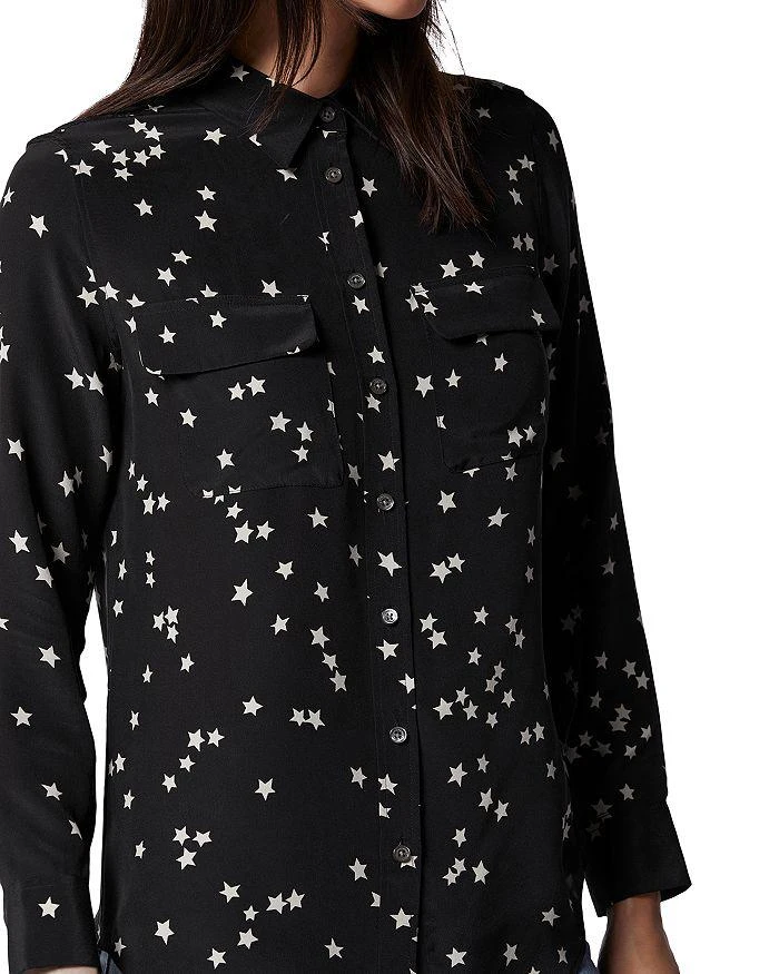 Slim Signature Silk Shirt 商品